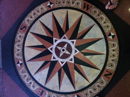 Star in the floor of Bangkok