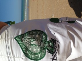 Star on my swimming trunks