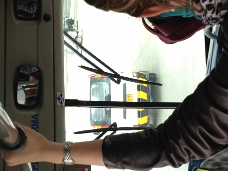 Star in an Airport Bus