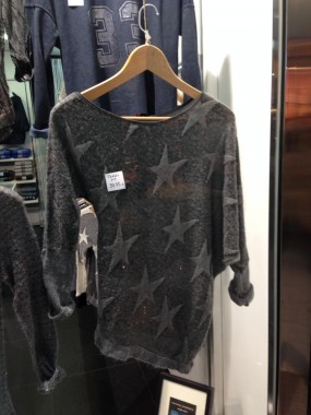 Star on a hunging jersey