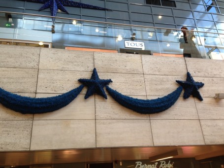 Charriots of christmas stars