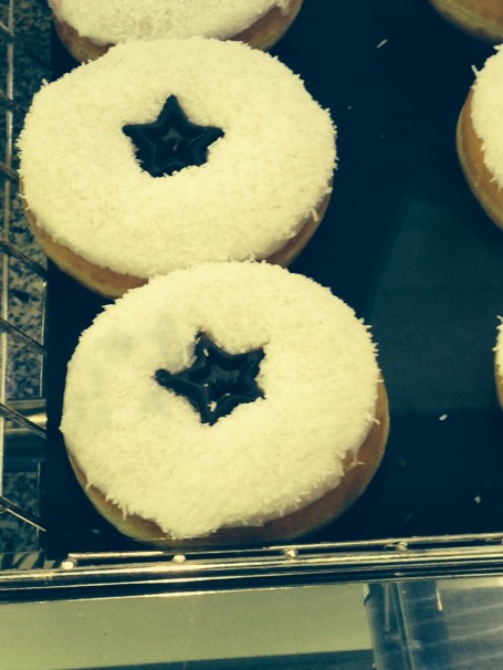 Star in donut
