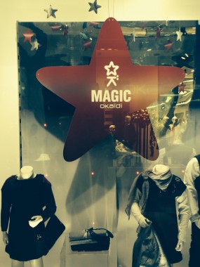 Star on a shop´s window