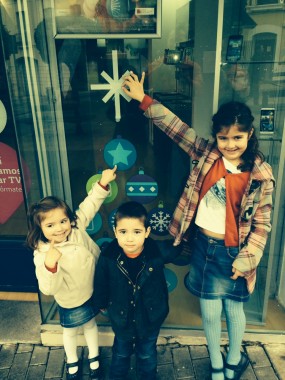 matilda´s quest. Stars on a window