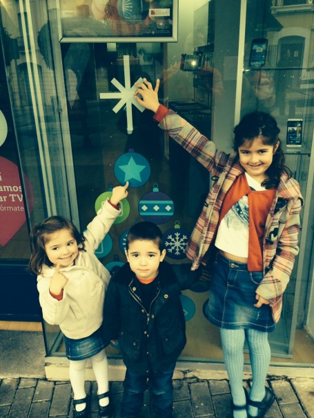 matilda´s quest. Stars on a window