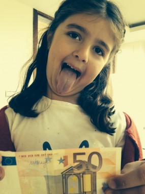 Matilda´s quest. Star on 50€ bill