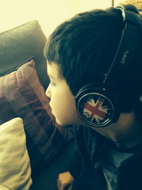 British flag looking like a star