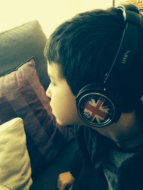 British flag looking like a star