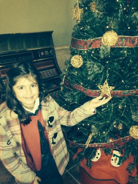 matilda´s quest. Star on a christmas tree