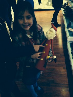 matilda´s quest. Stars on Santa´s Belly