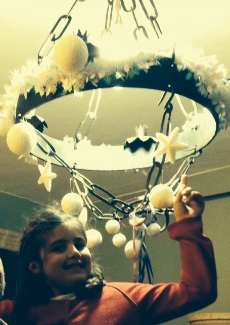 matilda´s quest. Stars on the lamp