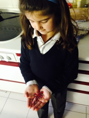 matilda´s quest. Star on her hands