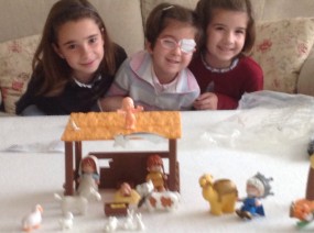 Con el portal de Belen