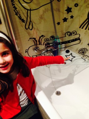 Matilda´s quest. Star on a glass wall